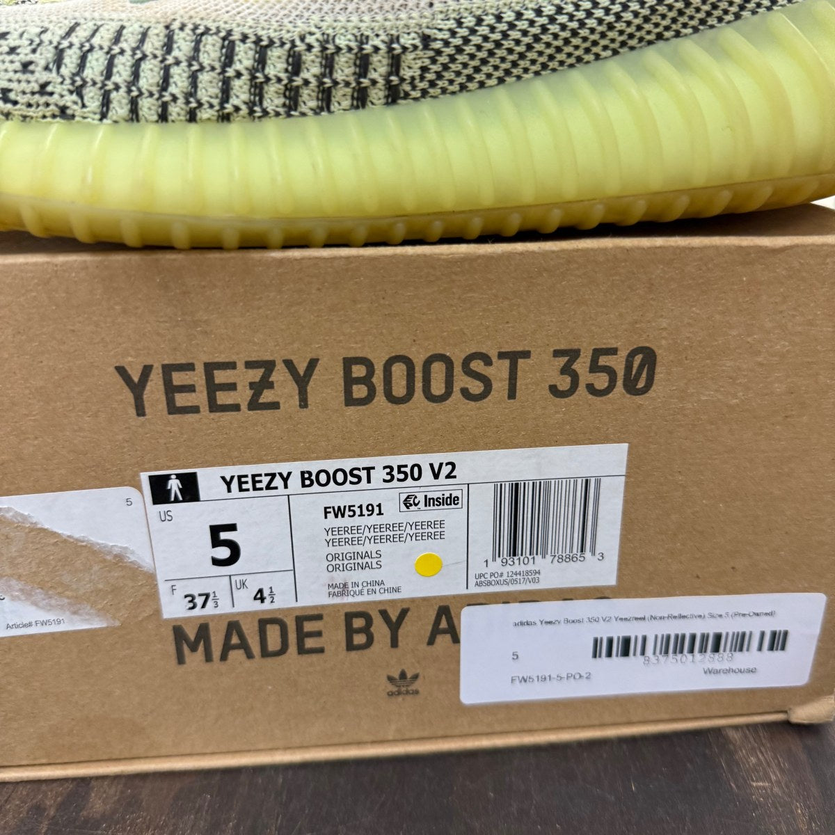 adidas Yeezy Boost 350 V2 Yeezreel (Non-Reflective) - Image 7