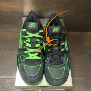 Nike Air Rubber Dunk Off-White Green Strike Size 6 (Pre-Owned) - tag
