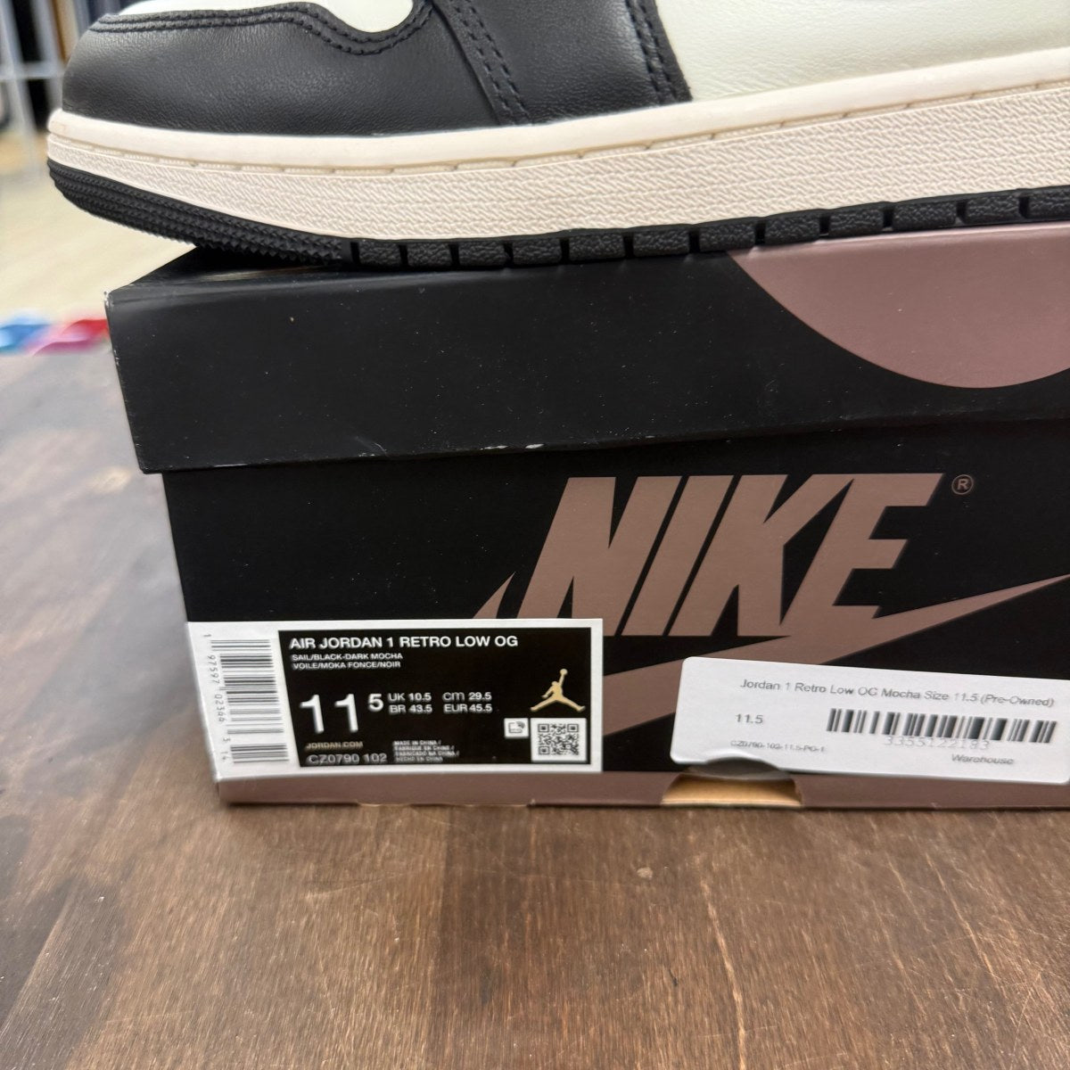Jordan 1 Retro Low OG Mocha - Image 6