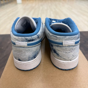 Jordan 1 Low Washed Denim (GS) Size 7Y (Pre-Owned) - Image 4