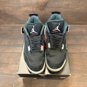 Jordan 4 Retro SE Black Canvas - Image 3