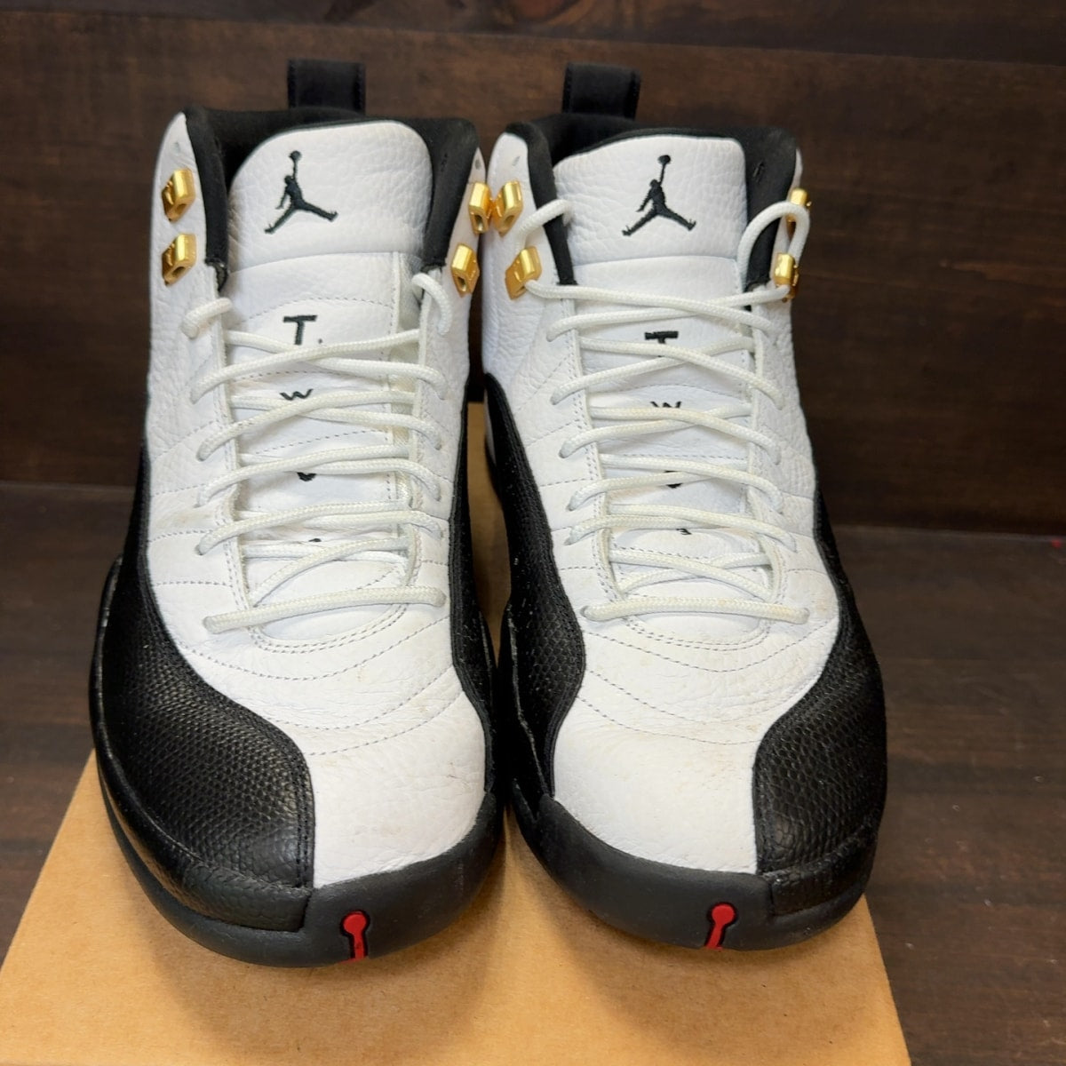 Jordan 12 Retro Taxi (2025) Size 13 (Pre-Owned) - Image 3