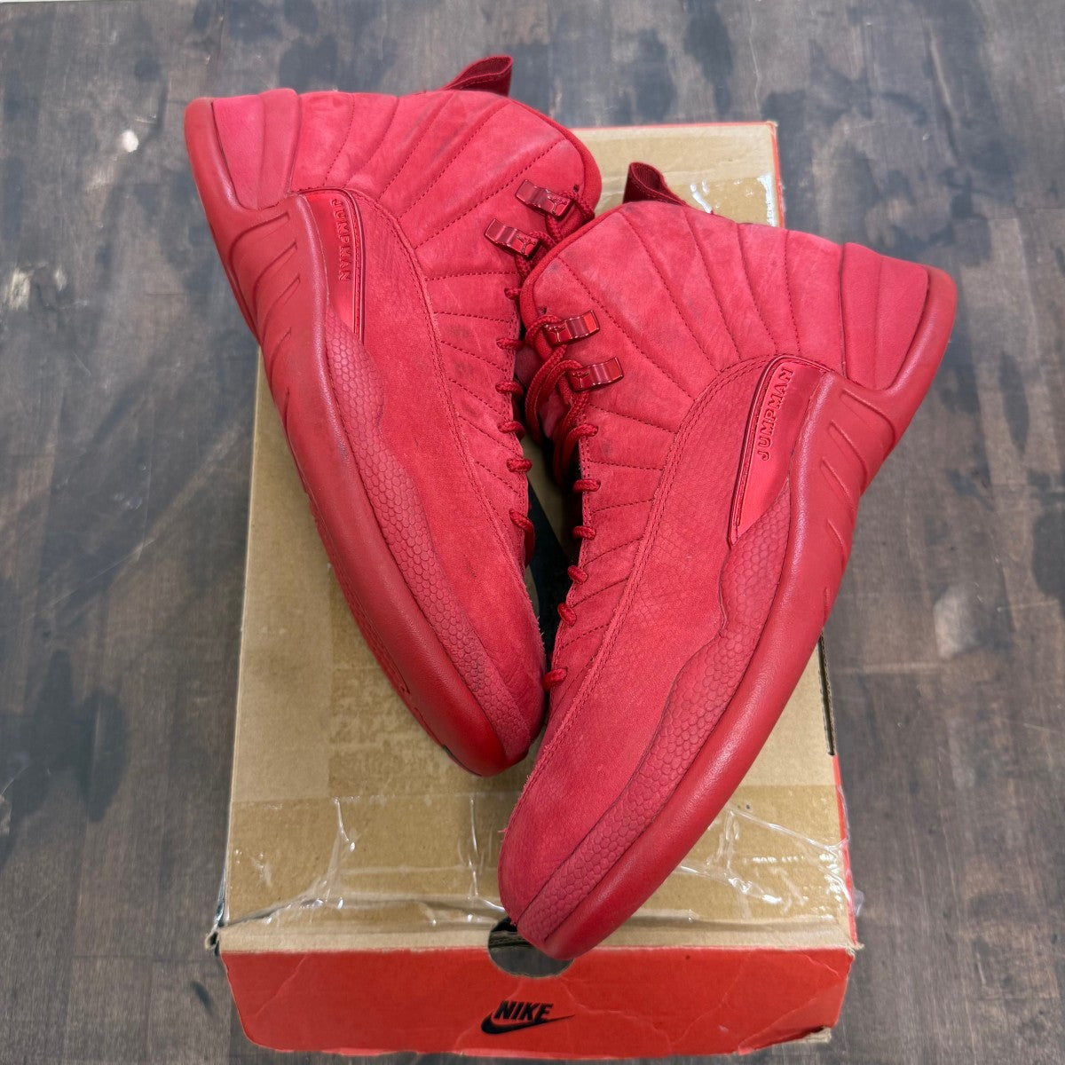 Jordan 12 Retro Gym Red (2018) Size 8.5 (Pre-Owned) - Image 1