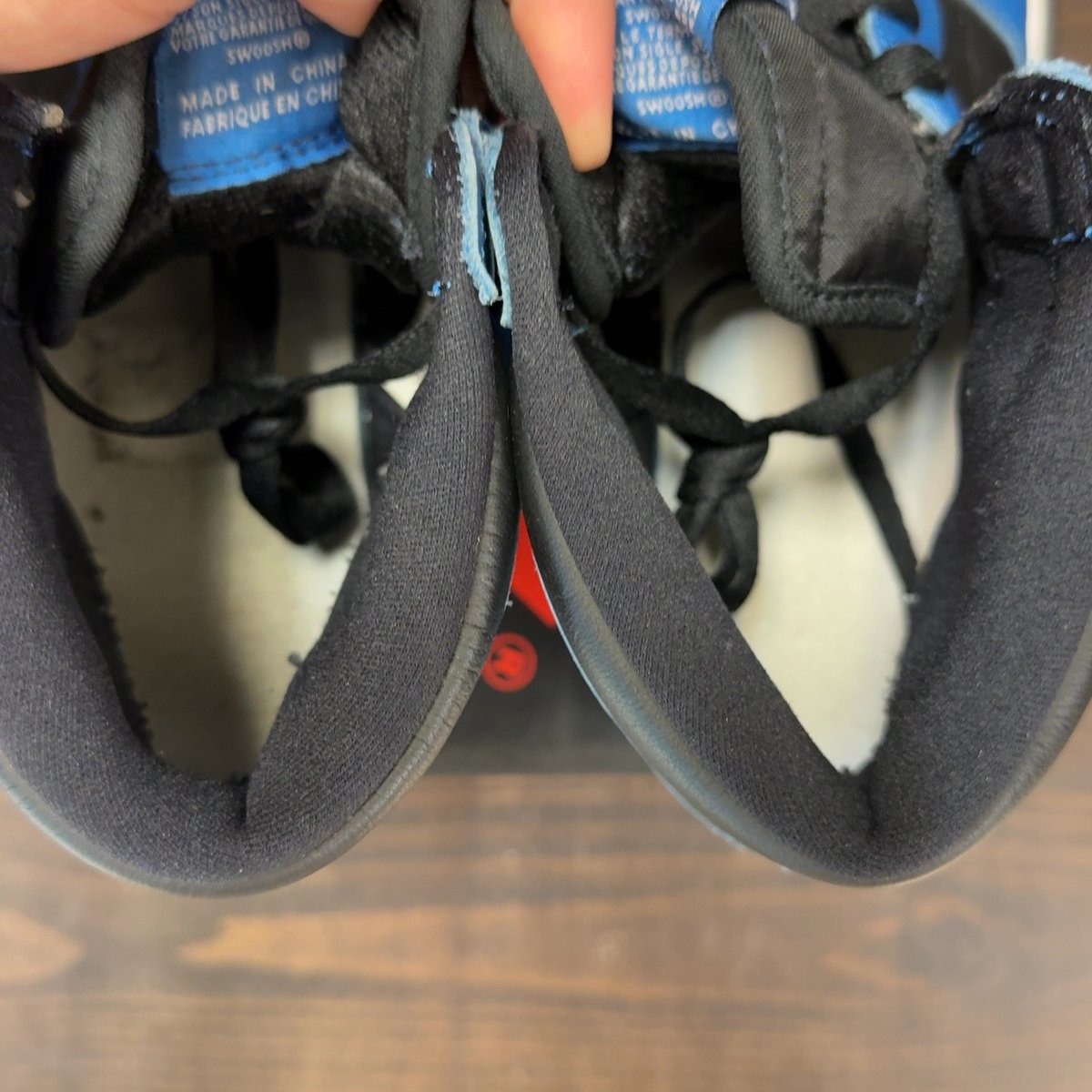 Jordan 1 Retro High OG Dark Marina Blue Size 11 (Pre-Owned) - aux