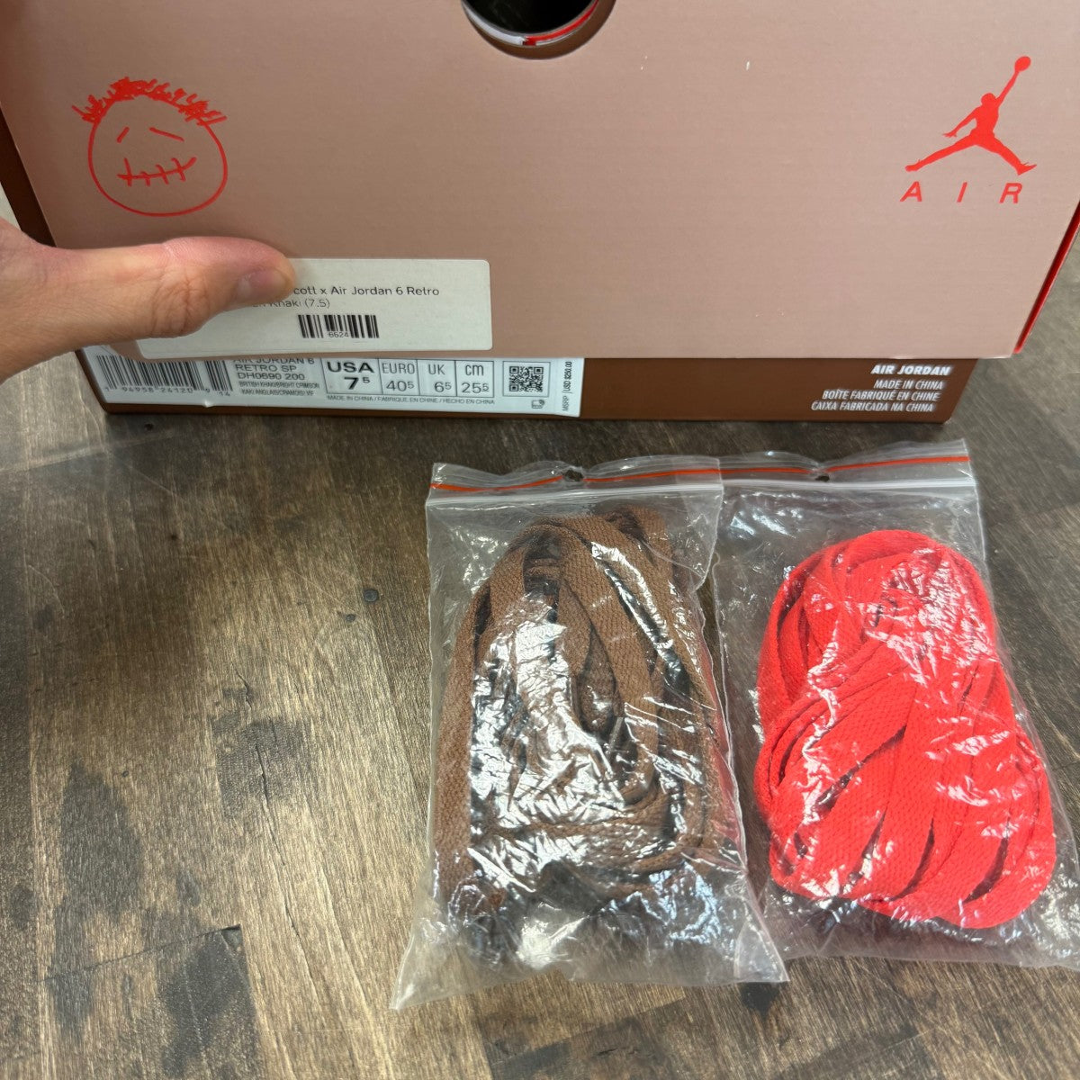 Jordan 6 Retro Travis Scott British Khaki - Image 7