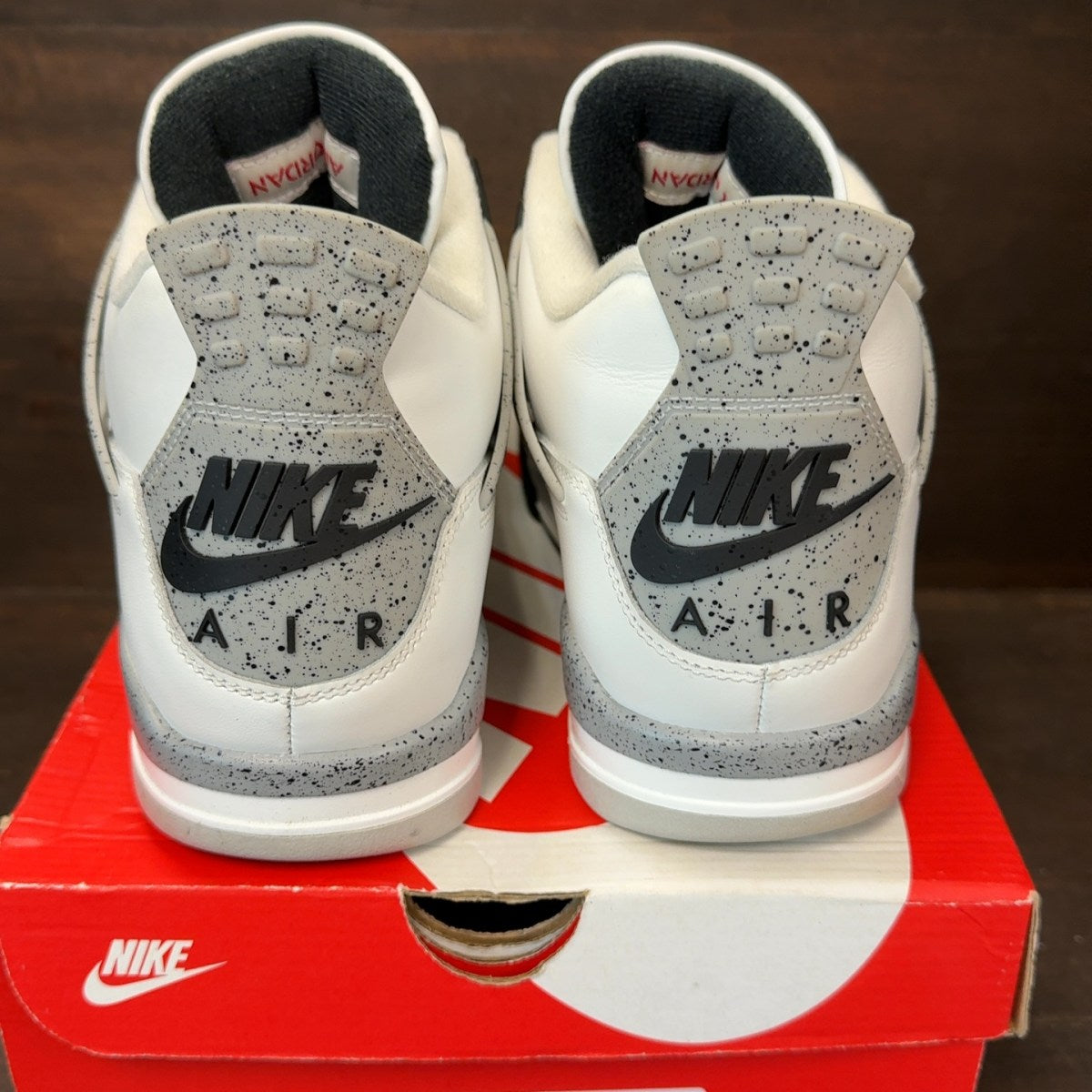 Jordan 4 Retro White Cement (2025) Size 11.5 (Pre-Owned) - Image 5