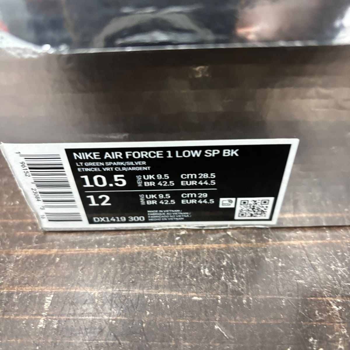 Nike Air Force 1 Low Off-White Brooklyn Size 10.5 (Pre-Owned) - aux