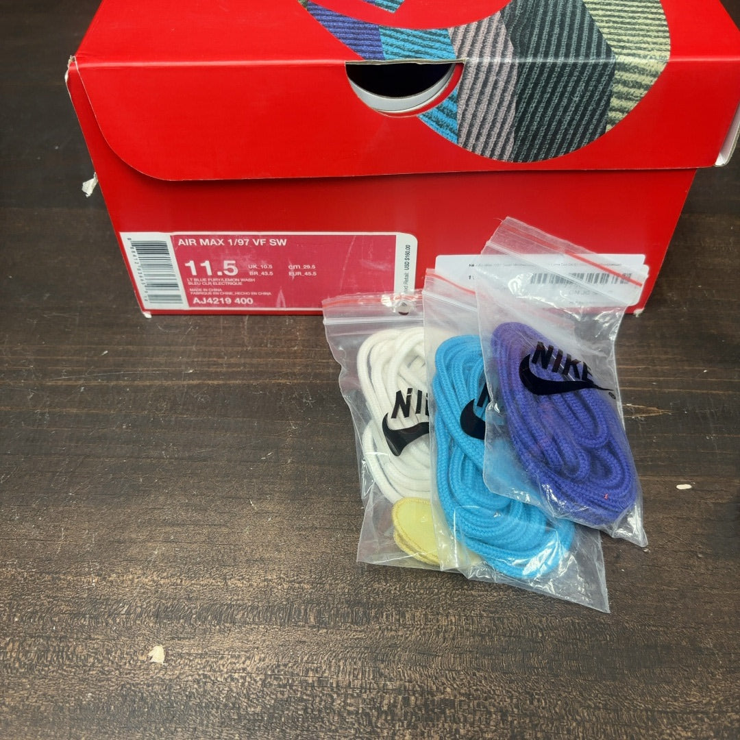 Nike Air Max 1/97 Sean Wotherspoon (Extra Lace Set Only) Size 11.5 (Pre-Owned) - Image 7