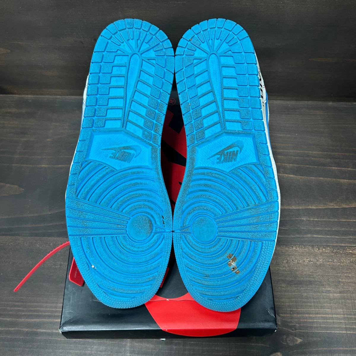 Jordan 1 Retro High Off-White University Blue - Image 6