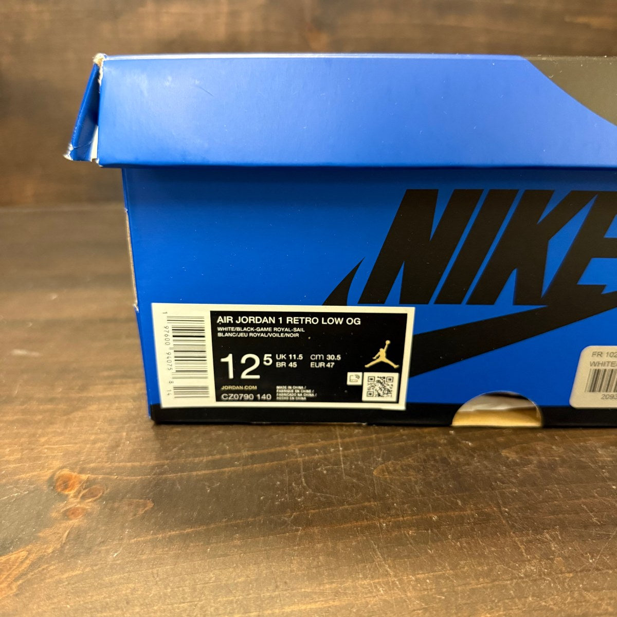 Jordan 1 Retro Low OG Game Royal - Image 7