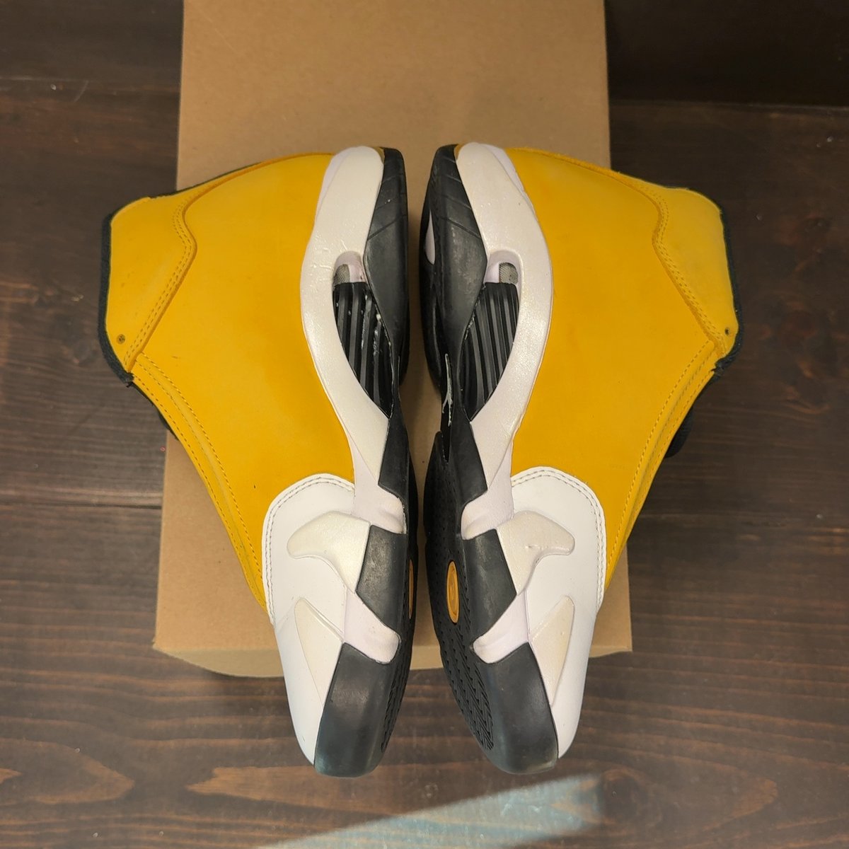 Jordan 14 Retro Light Ginger (2022) Size 8 (Pre-Owned) - aux