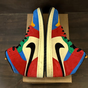 Jordan 1 Mid SE Fearless Blue the Great Size 11 (Pre-Owned) - Image 5
