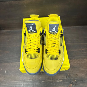 Jordan 4 Retro Lightning (2021) Size 10 (Pre-Owned) - back