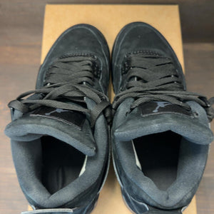 Jordan 4 Retro Black Cat (2020) Size 8.5 (Pre-Owned) - aux