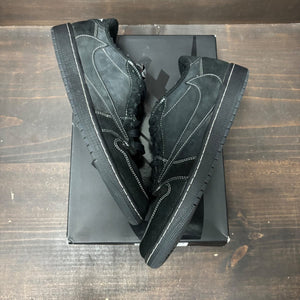 Jordan 1 Retro Low OG SP Travis Scott Black Phantom Size 10 (Pre-Owned) - back