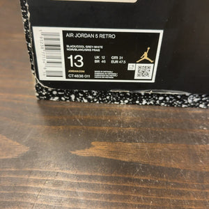 Jordan 5 Retro Moonlight (2021) Size 13 (Pre-Owned) - aux