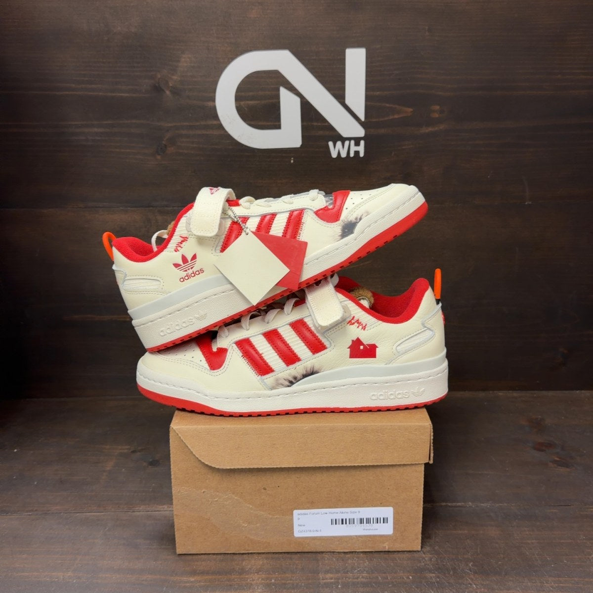 adidas Forum Low Home Alone Size 9 - Image 1