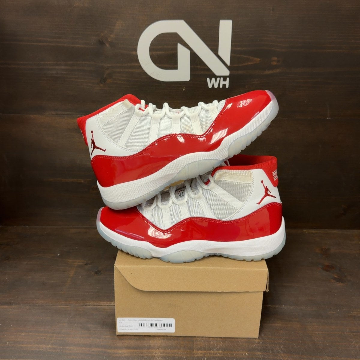 Jordan 11 Retro Cherry (2022) Size 9.5 (Pre-Owned) - Image 1