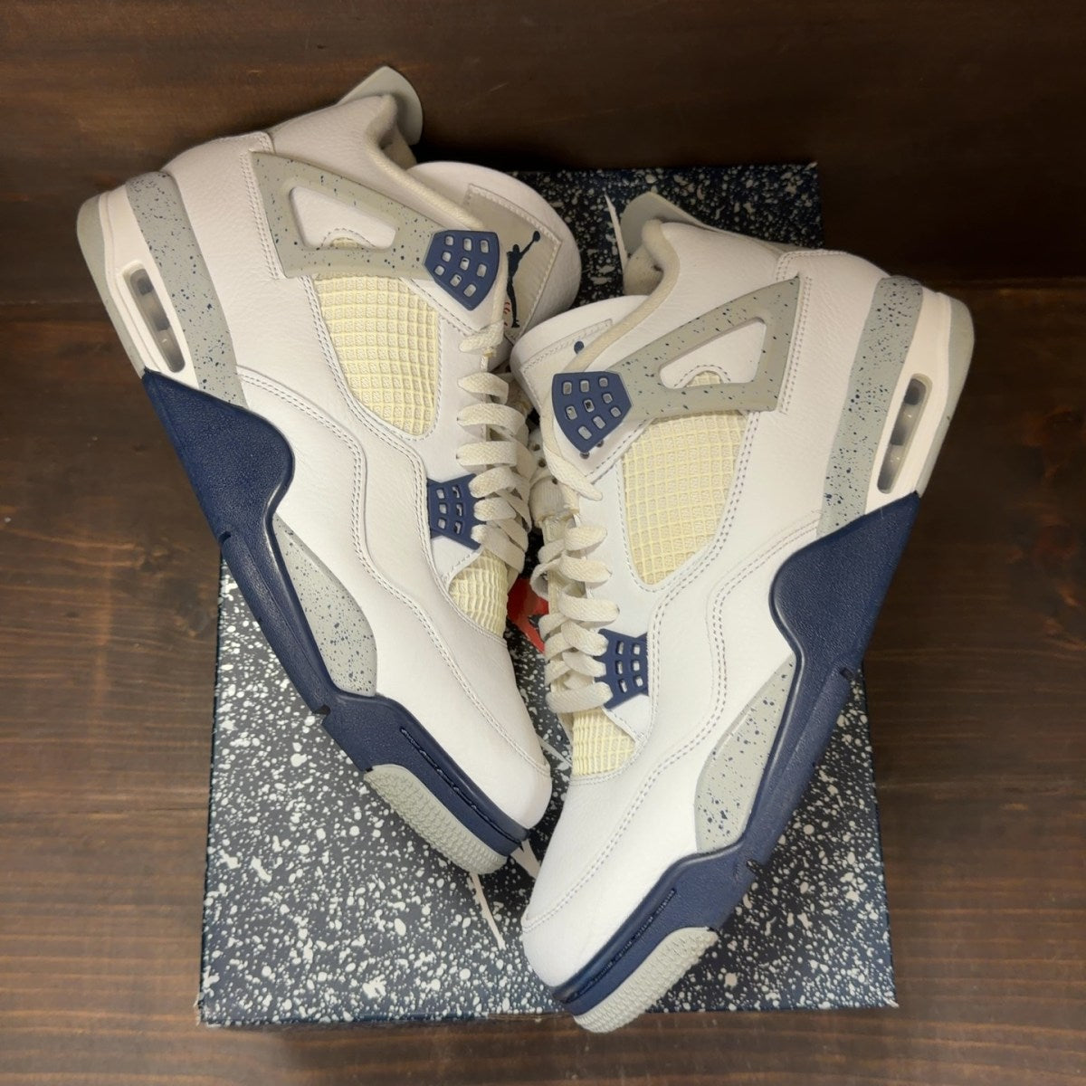 Jordan 4 Retro Midnight Navy - Image 2