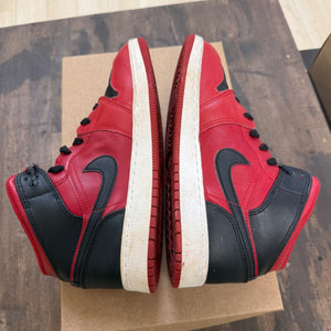 Jordan 1 Mid Reverse Bred (2021) (GS) Size 7Y (Pre-Owned) - Image 4