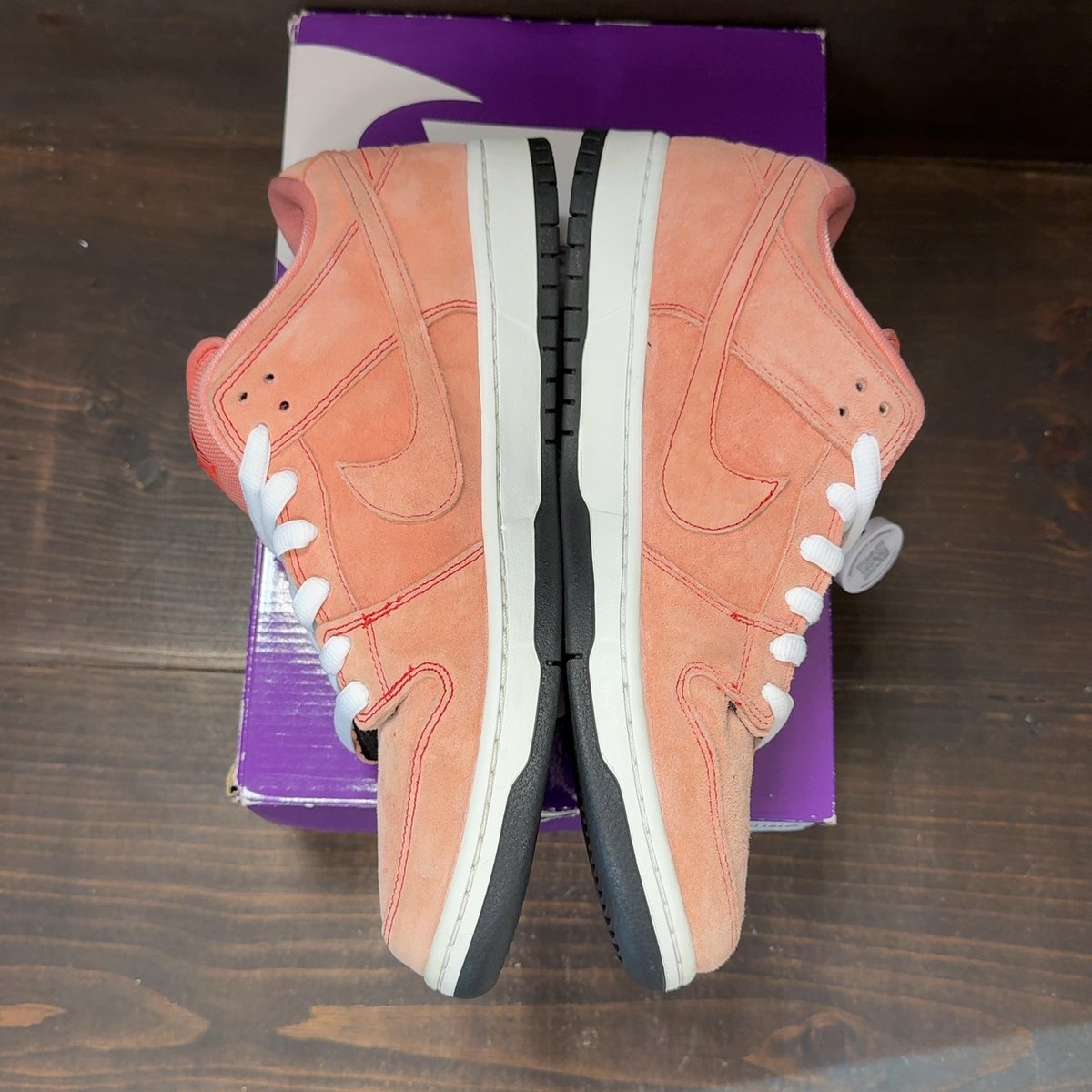 Nike SB Dunk Low Pink Pig Size 12 (Pre-Owned) - aux