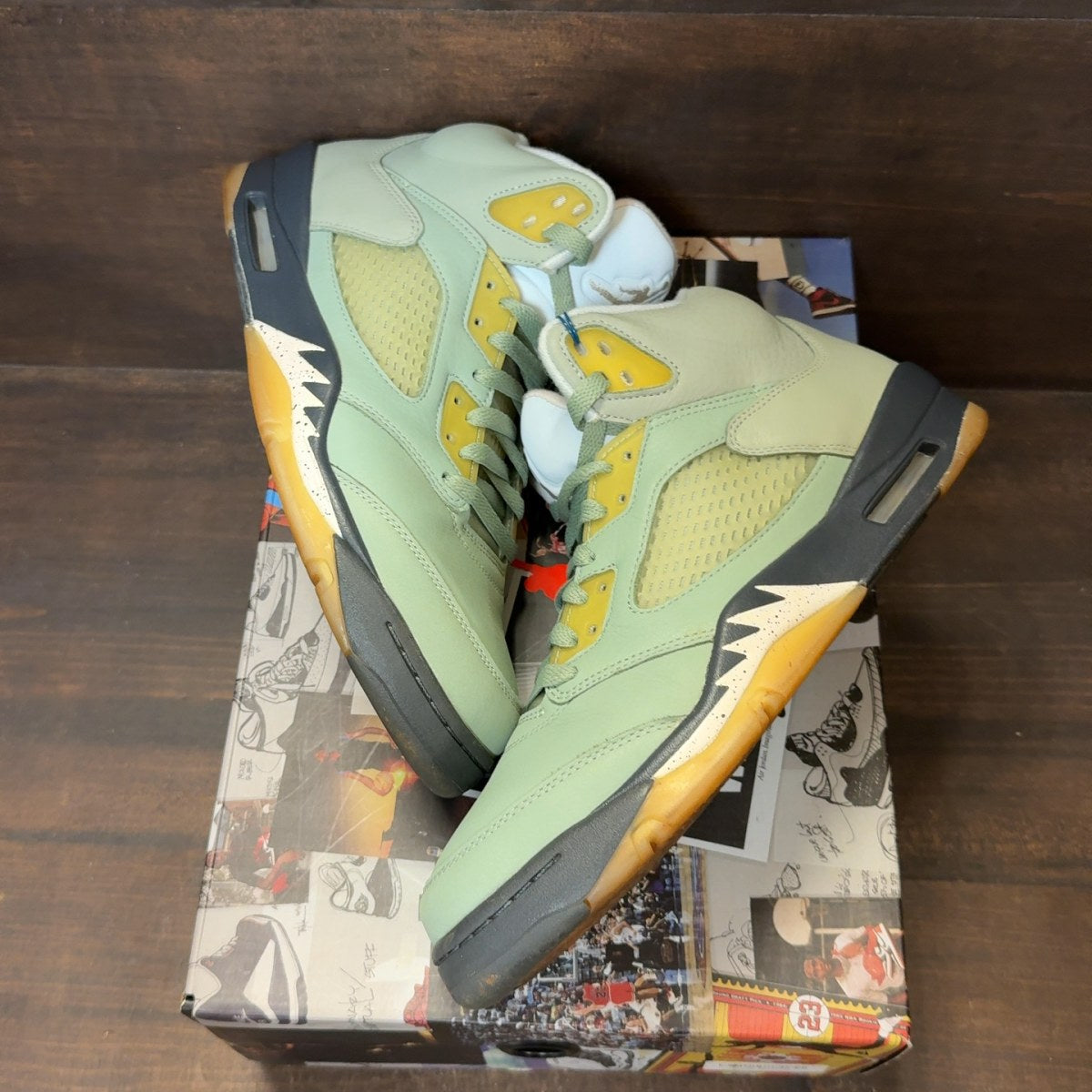 Jordan 5 Retro Jade Horizon - Image 2