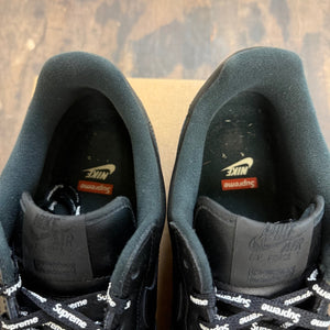 Nike Air Force 1 Low Supreme Black Size 12 (Pre-Owned) - Image 5