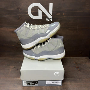 Jordan 11 Retro Cool Grey (2021) Size 9 (Pre-Owned) - front