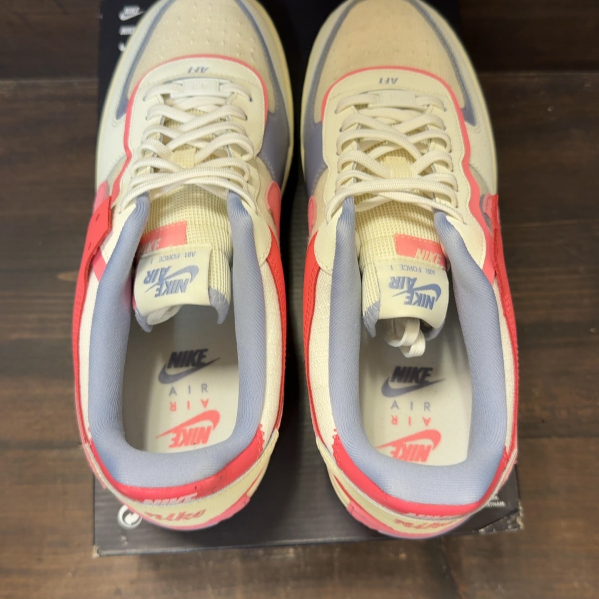 Nike Air Force 1 Low Shadow Sail Sea Coral (Women's) Size 12W (Pre-Owned) - Image 5