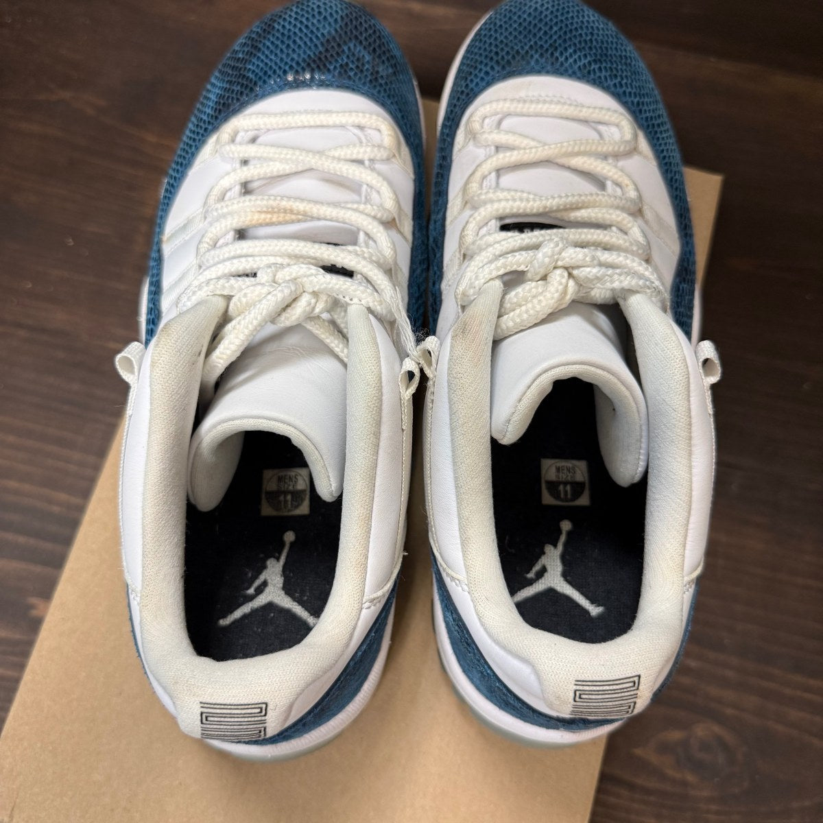 Jordan 11 Retro Low Snake Navy (2019) Size 11 (Pre-Owned) - Image 5