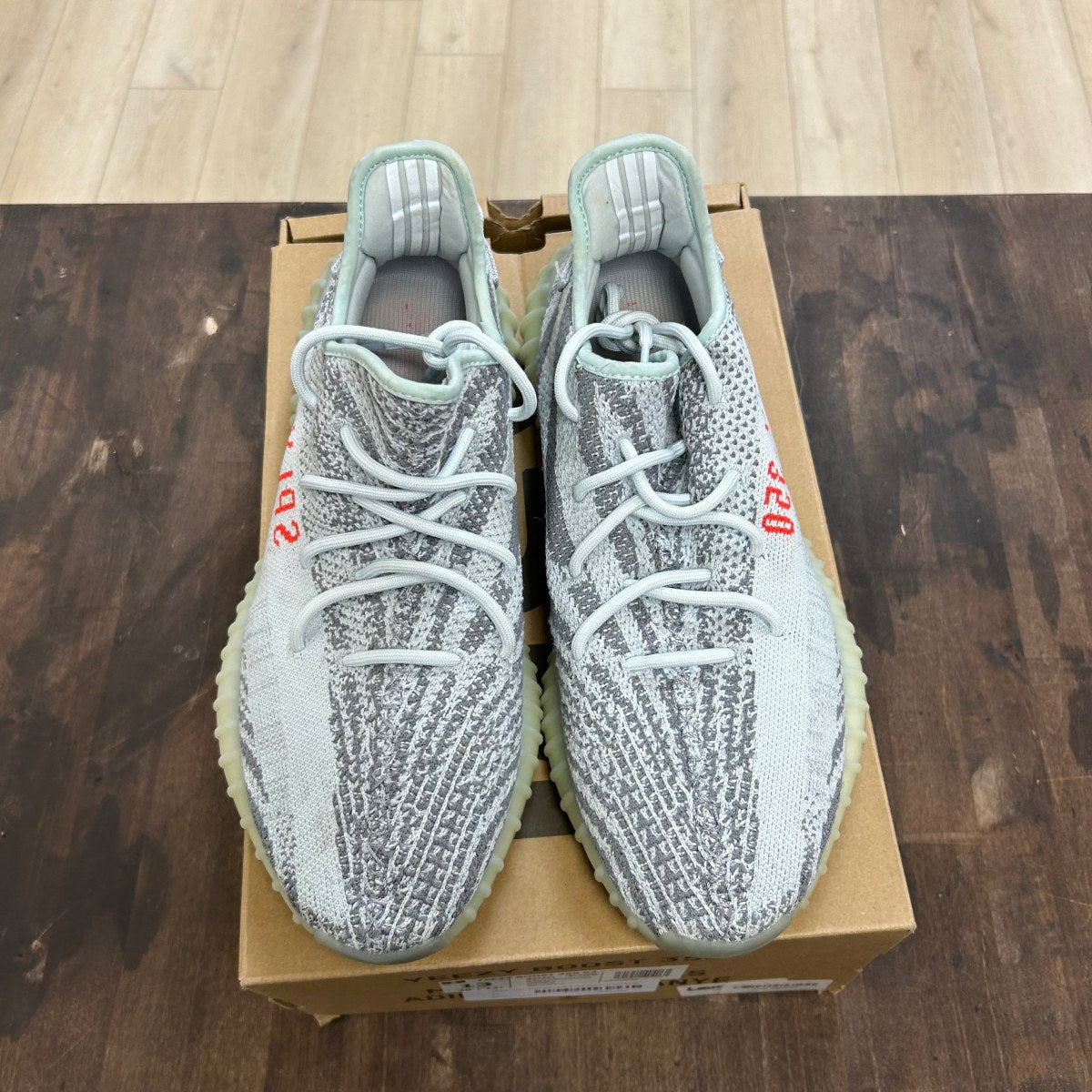 adidas Yeezy Boost 350 V2 Blue Tint - Image 2