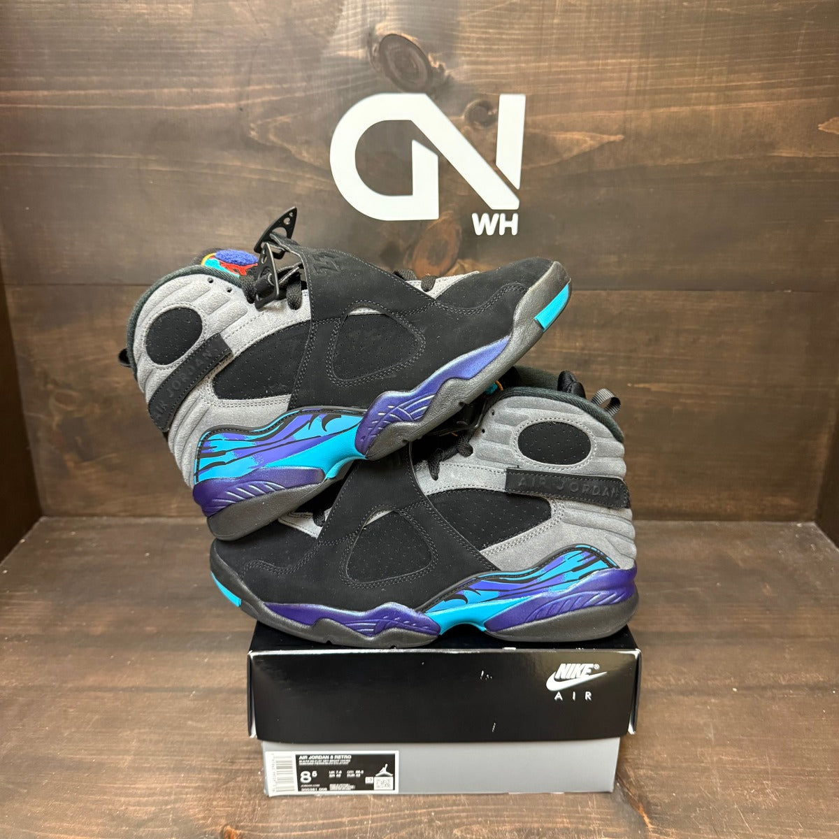 Jordan 8 Retro Aqua (2025) - Image 1
