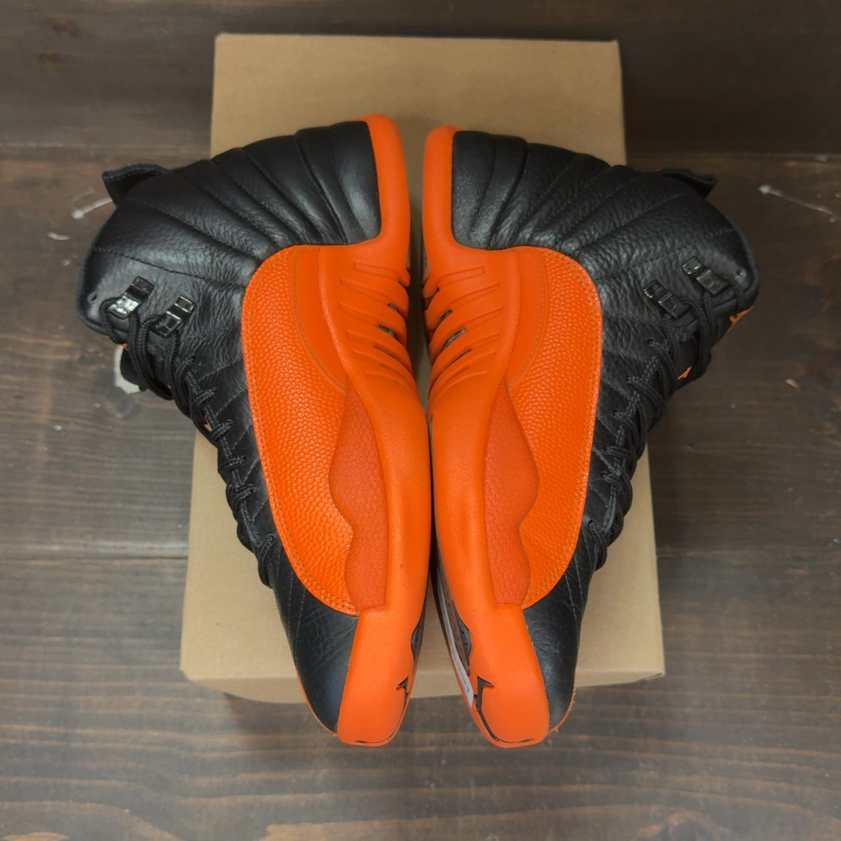 Jordan 12 Retro WNBA All-Star Brilliant Orange (Women's) Size 10W (Pre-Owned) - Image 4