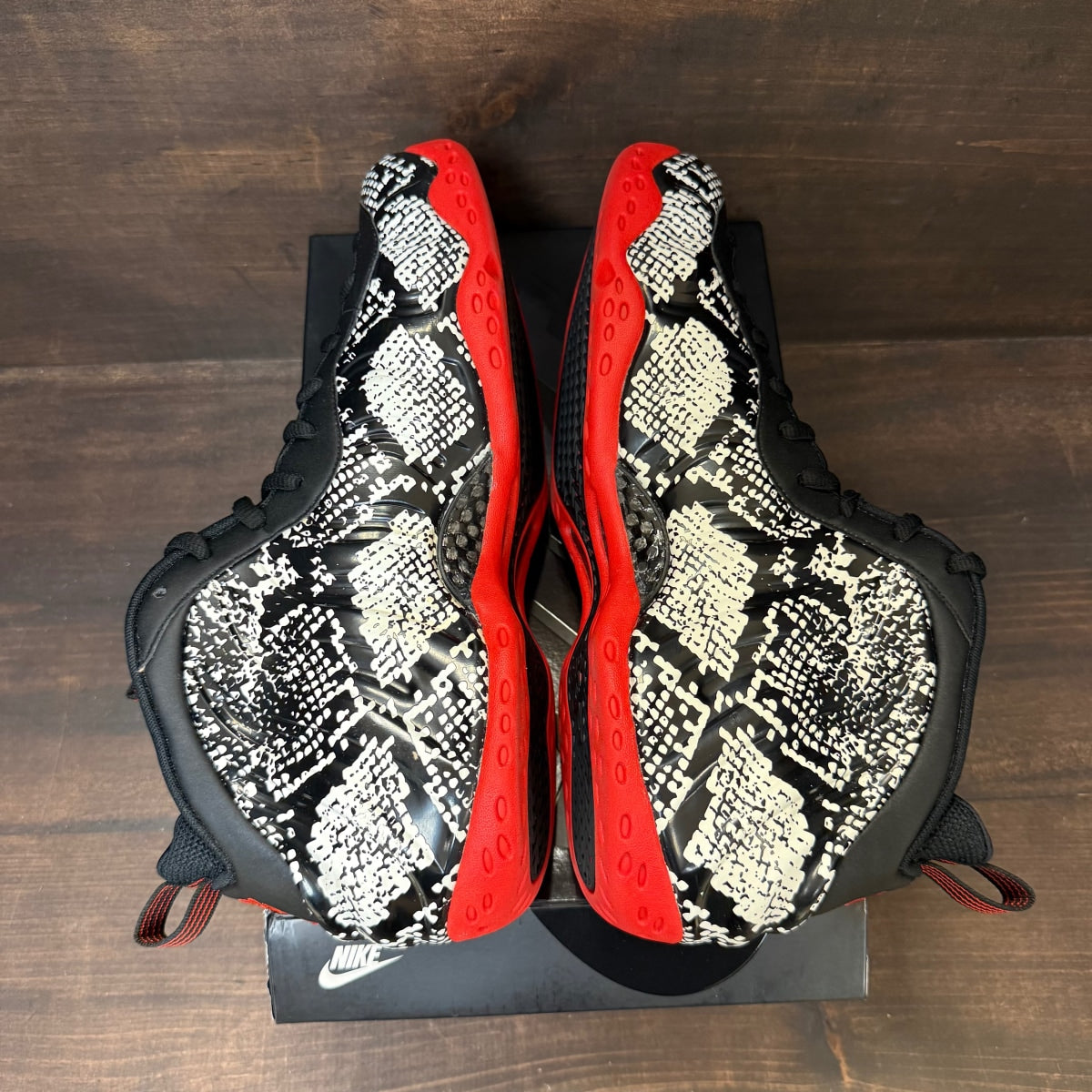 Nike Air Foamposite One Albino Snakeskin - Image 4