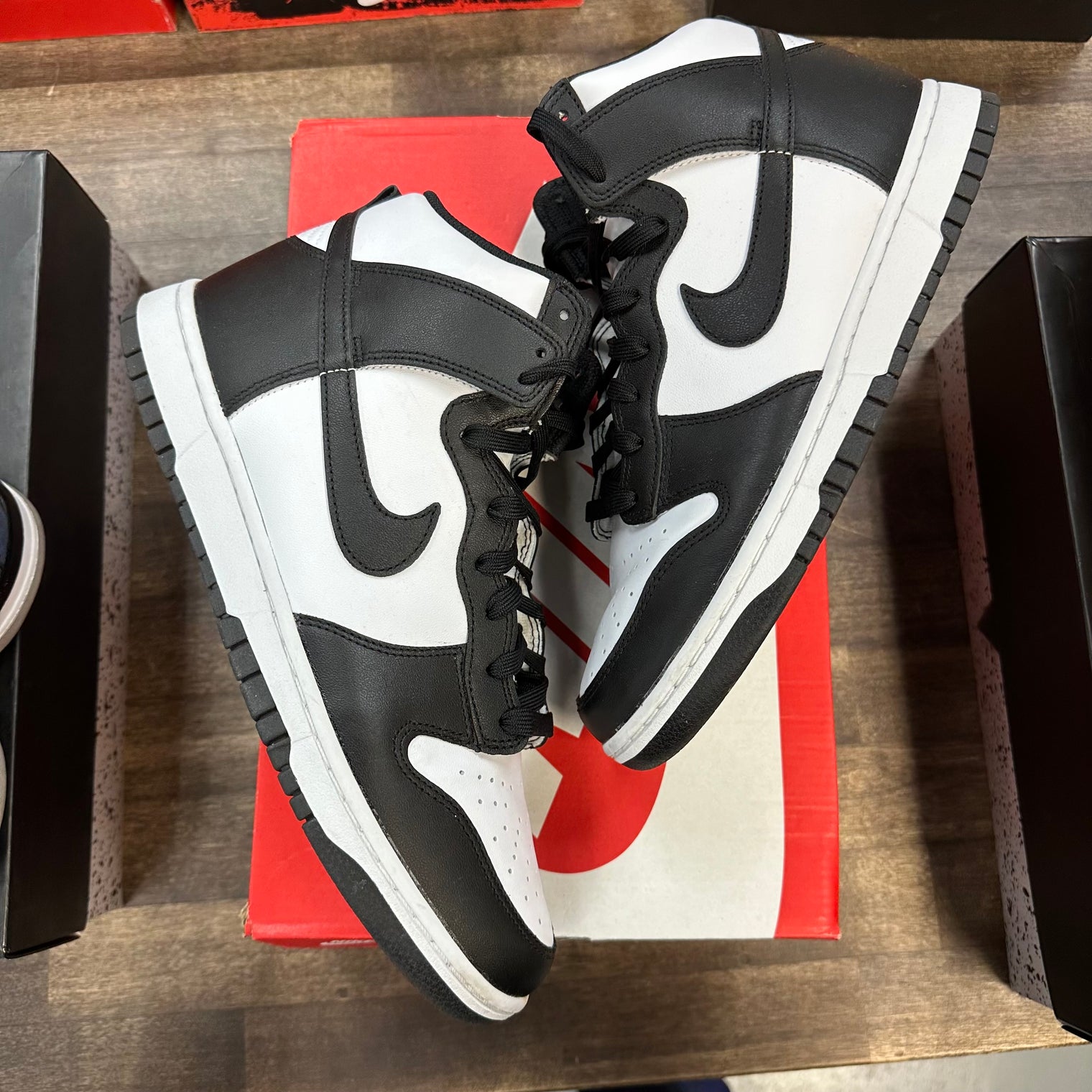 Panda Black White Nike Dunk High (USED)