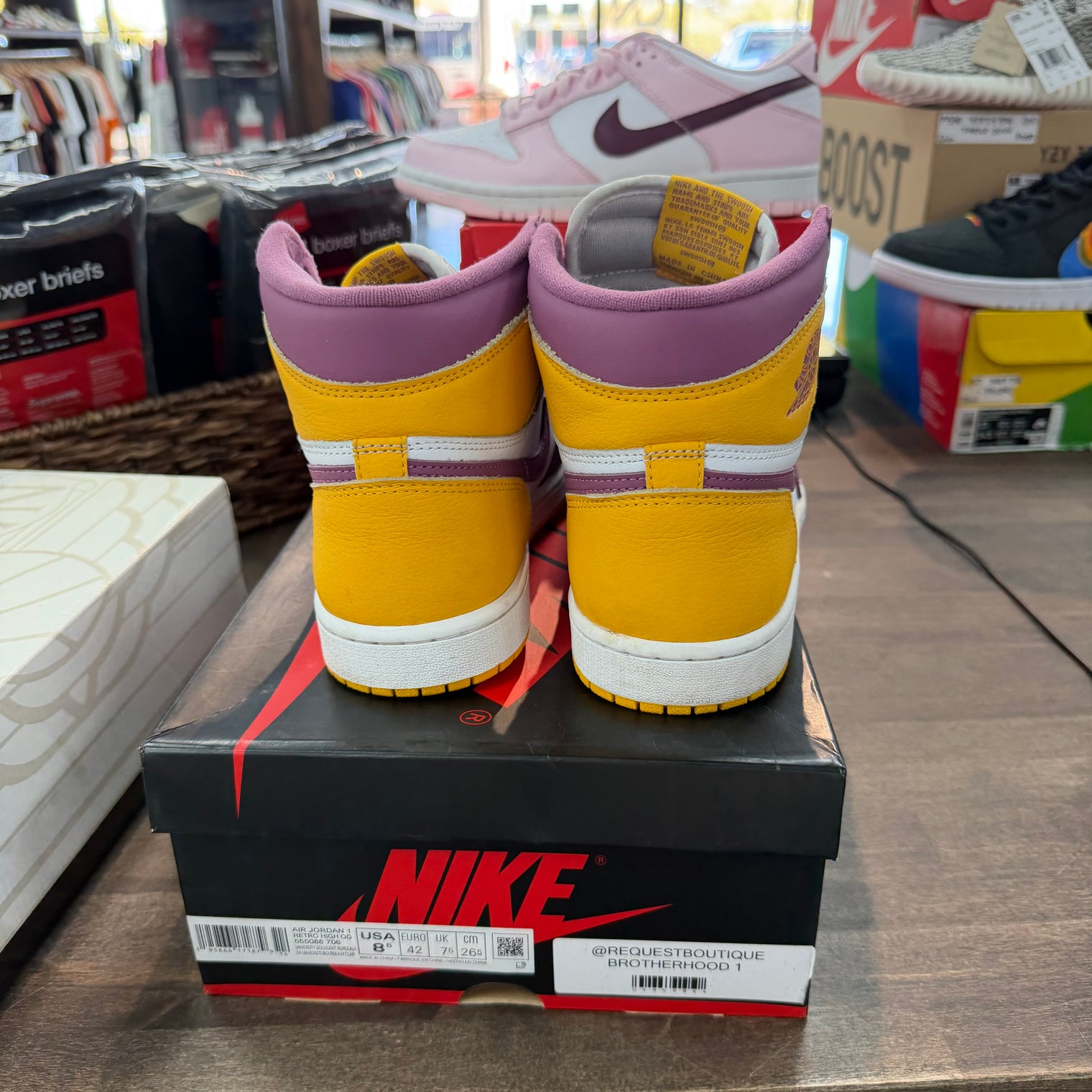 Brotherhood Jordan 1 High OG (USED)