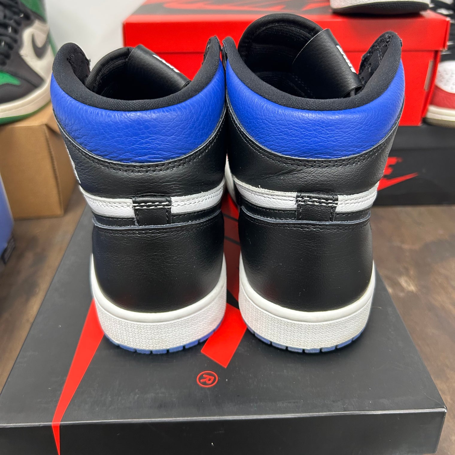 Royal Toe Jordan 1 High (USED)