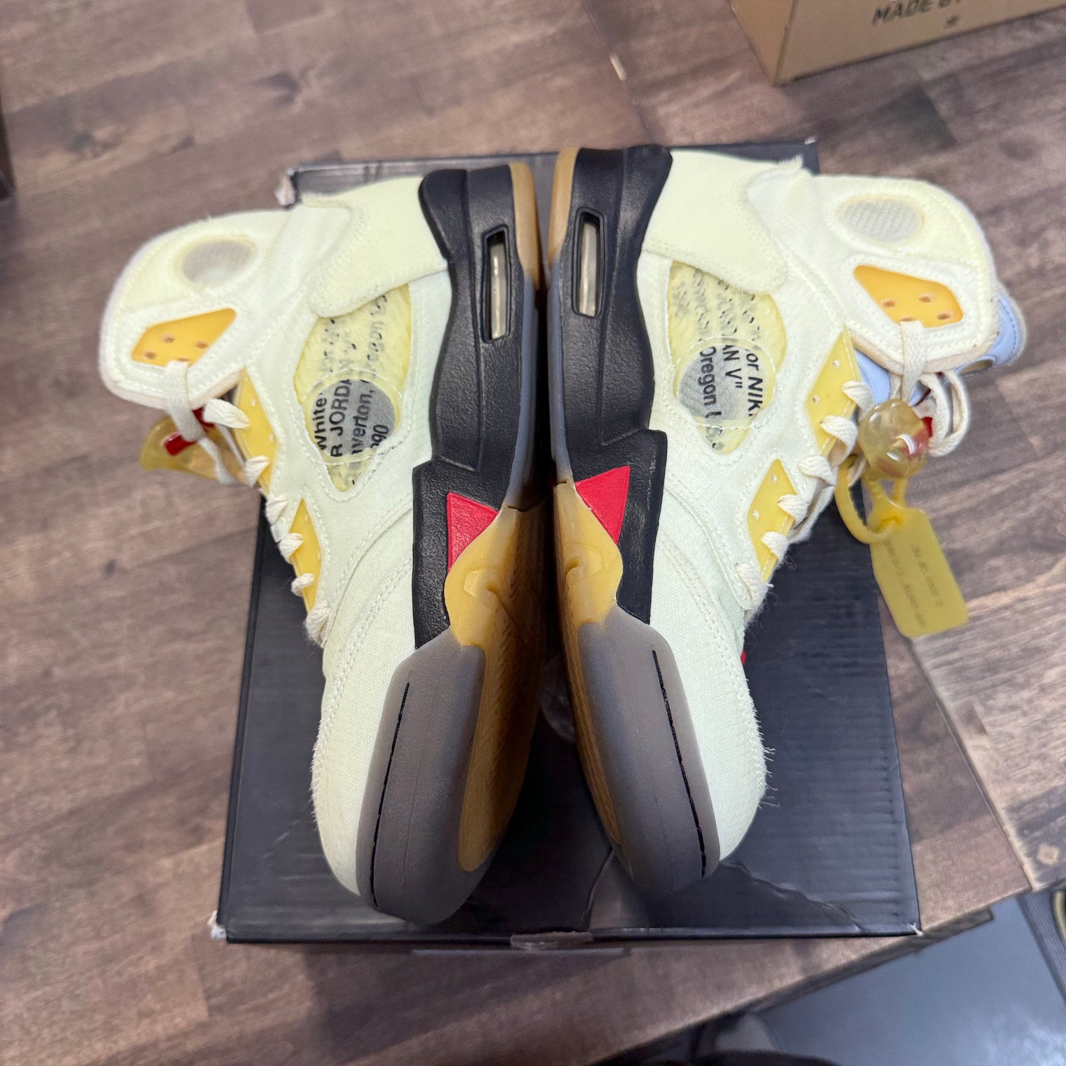 Sail Off-White Jordan 5 (USED)