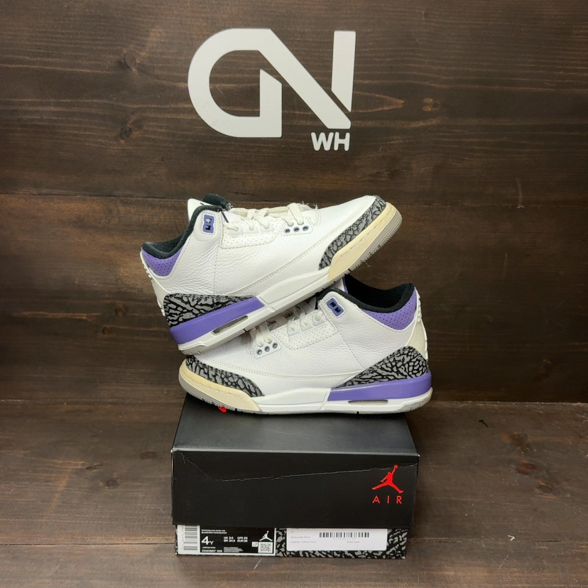 Jordan 3 Retro Dark Iris (GS) - Image 1