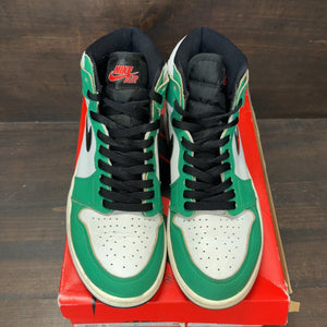Jordan 1 Retro High Lucky Green (Women's) Size 9.5W (Pre-Owned) - tag