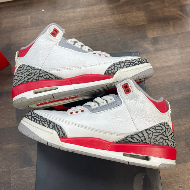 (GS) Fire Red Jordan 3 (USED)