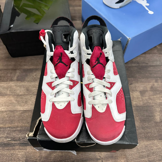 Carmine Jordan 6 Retro (GS) (USED, Replacement Box)