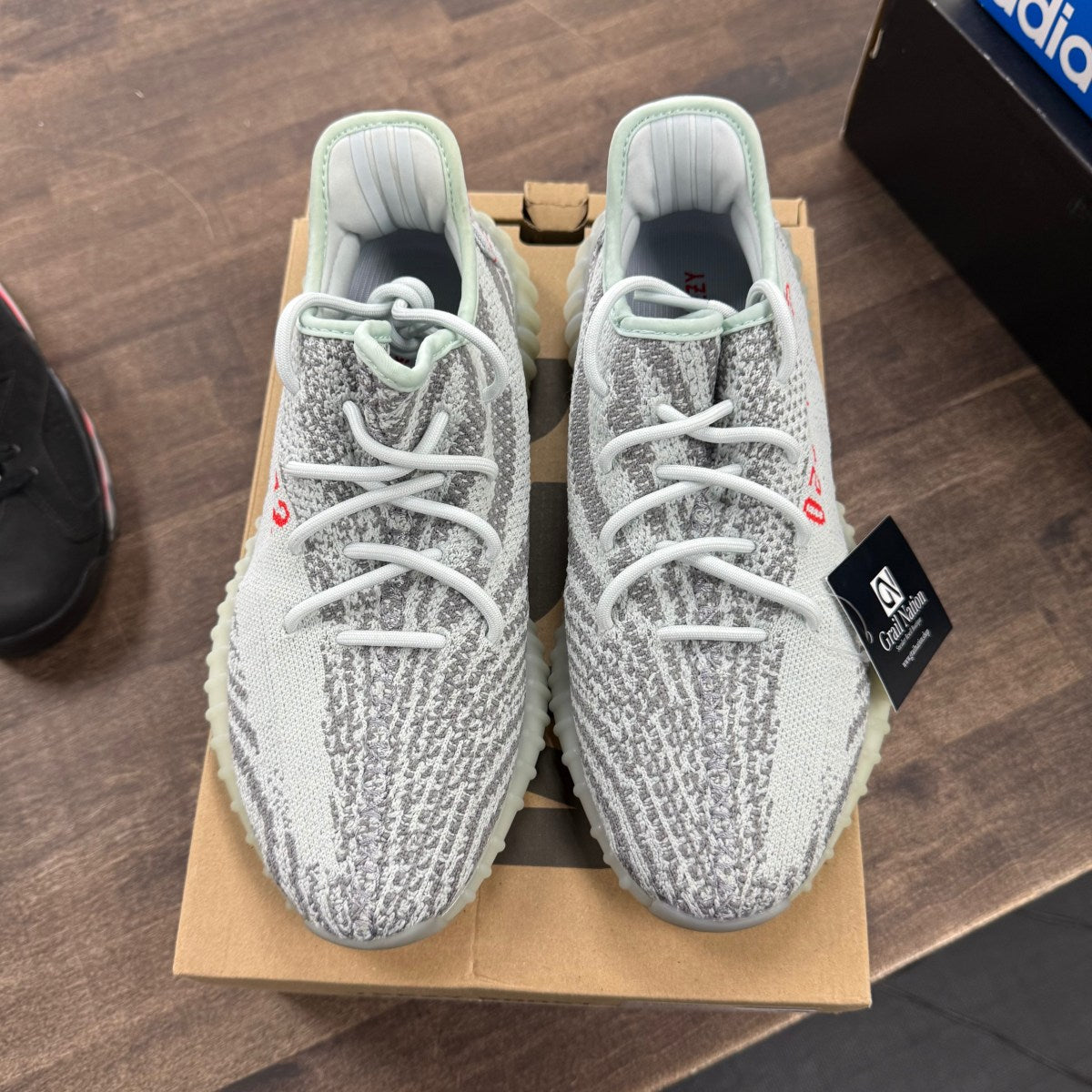 adidas Yeezy Boost 350 V2 Blue Tint - Image 2