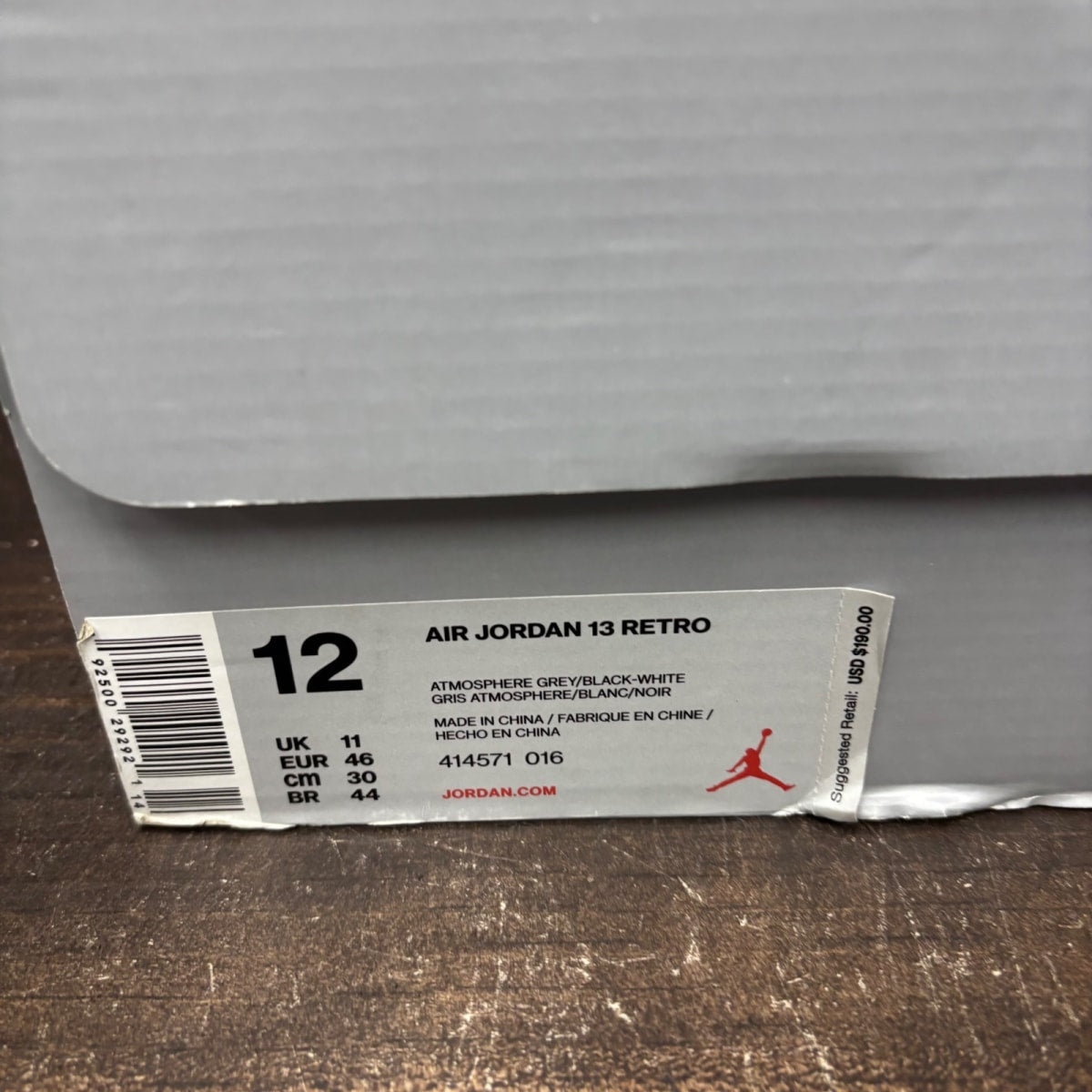 Jordan 13 Retro Atmosphere Grey - Image 7