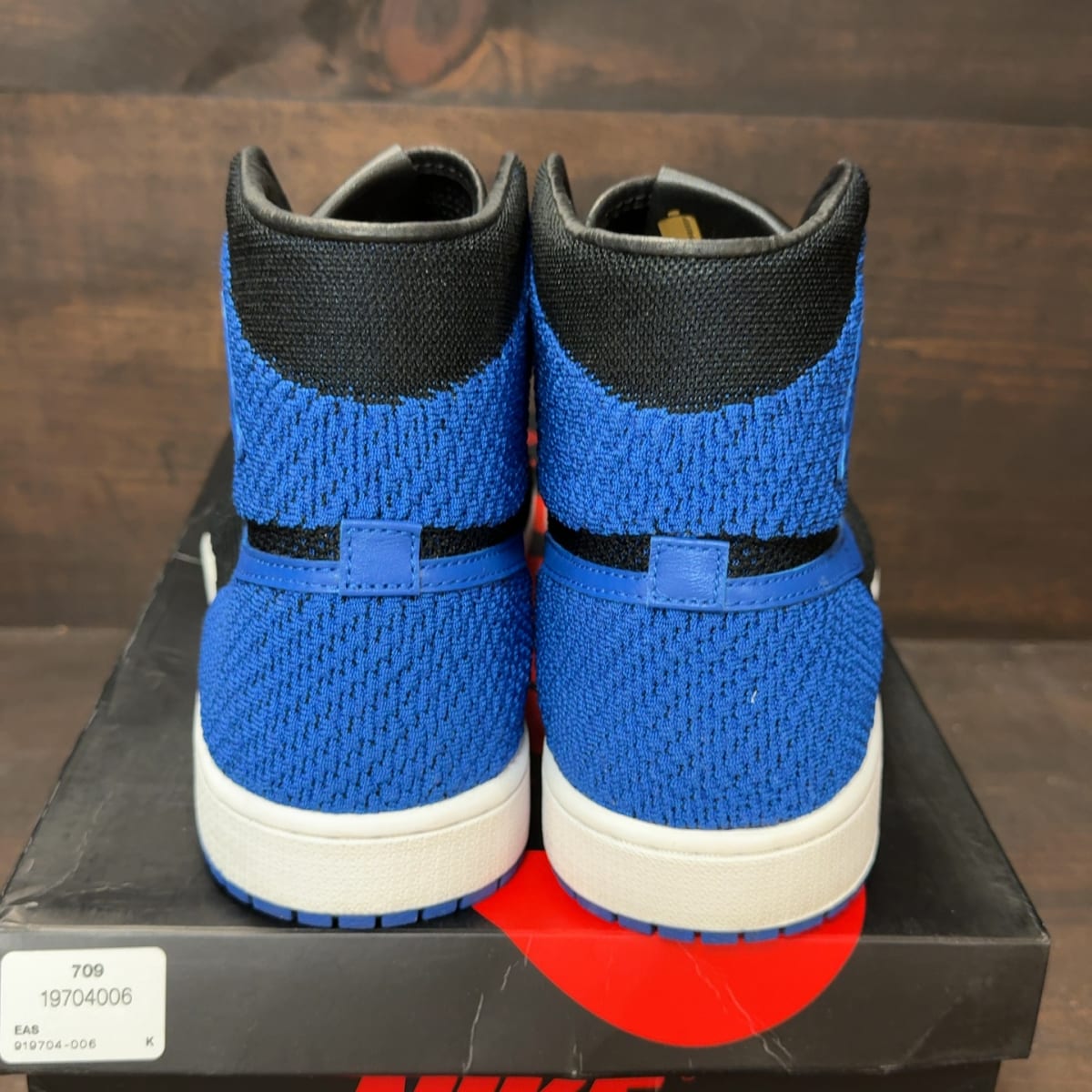 Jordan 1 Retro High Flyknit Royal Size 13 (Pre-Owned) - aux