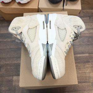 Jordan Craft Light Orewood Brown Jordan 5 Retro SE (USED, No Box) Size 6.5Y (Pre-Owned) - Image 3
