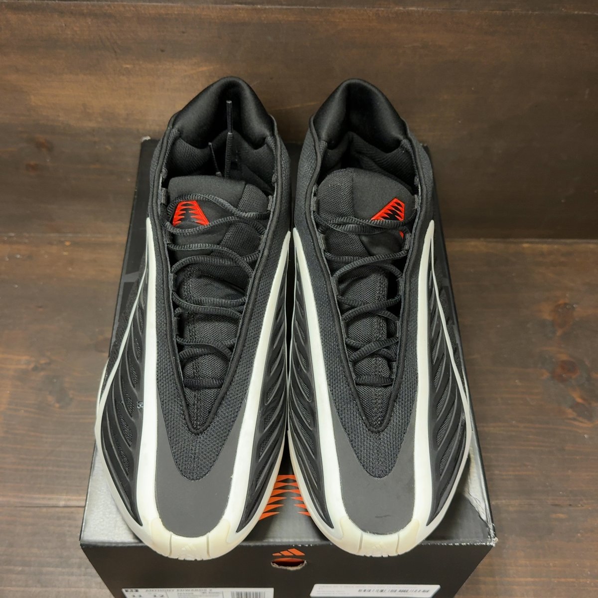 adidas AE 2 Black White Red Size 11 (Pre-Owned) - tag