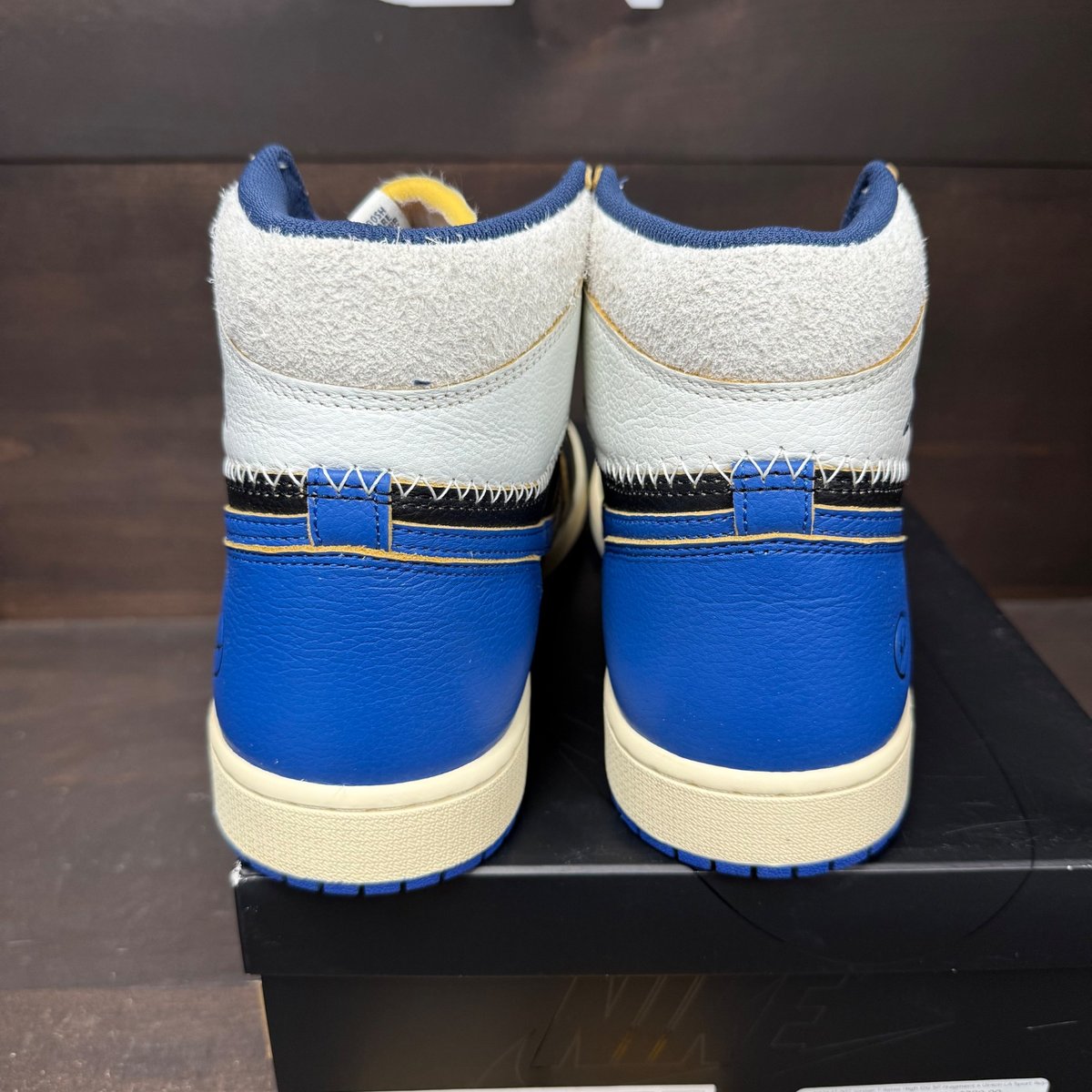 Jordan 1 Retro High OG SP Fragment x Union LA Sport Royal Size 12 (Pre-Owned) - sole