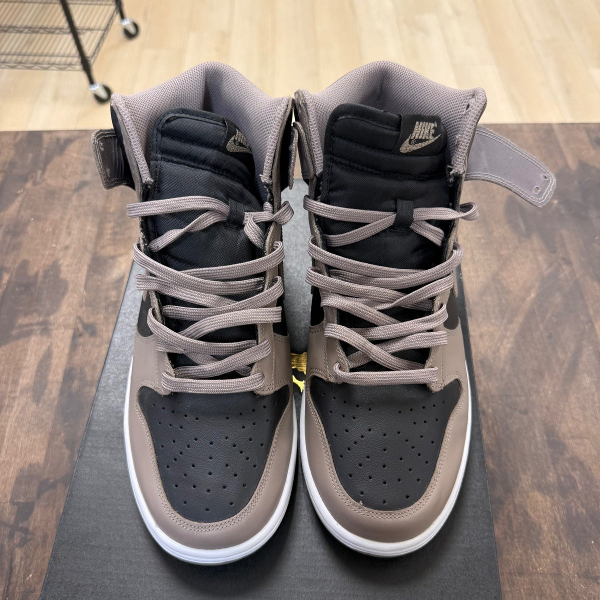 Nike Dunk High Moon Fossil (Women's) Size 12W (Pre-Owned) - Image 2