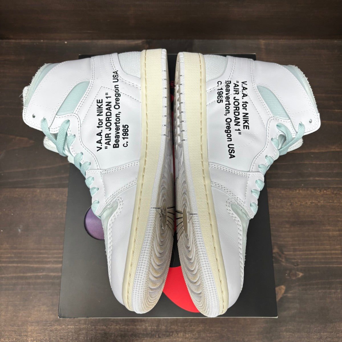 Jordan 1 Retro High Off-White Alaska - Image 12